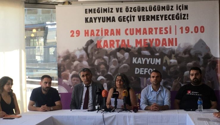 Emek, Barış ve Demokrasi Güçleri’nden Mitinge Çağrı: ‘Kayyuma Geçit Vermeyeceğiz’