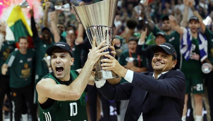 Ergin Ataman’ın Panathinaikos’undan Bir Şampiyonluk Daha