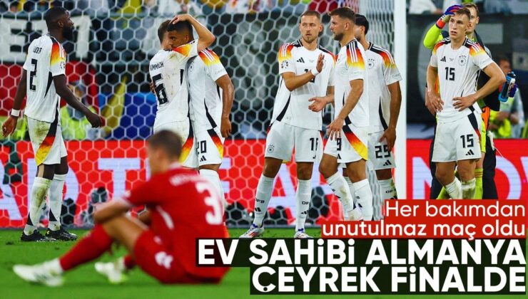 EURO 2024’te Almanya, Danimarka’yı Yenerek Çeyrek Finale Çıktı