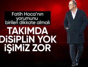 Fatih Terim: Taktik Disiplinden Uzak Bir Türkiye Seyrettik Bugün