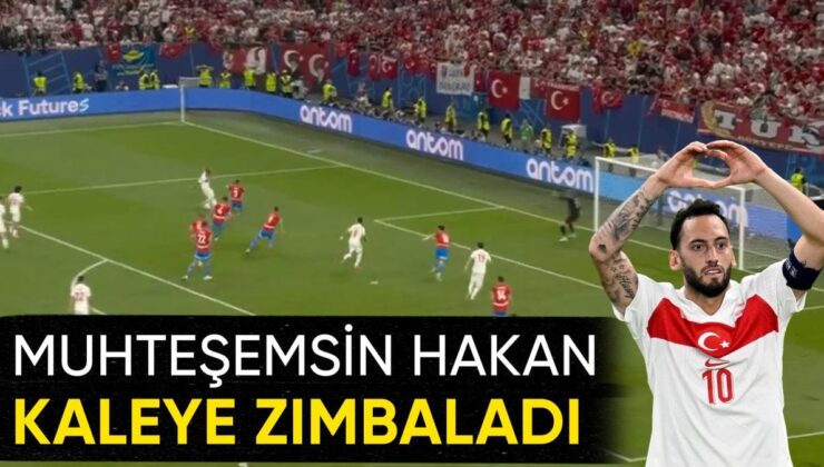 Hakan Çalhanoğlu’ndan Dayanılmaz Gol! Çekya Kalecisi Çaresiz Kaldı