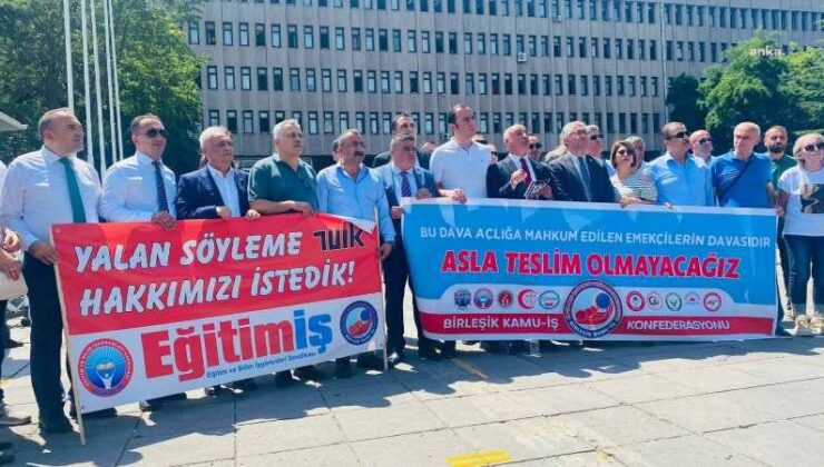 Haklarında 4,5 Yıla Kadar Hapis Cezası İstemişti: TÜİK Protestosu Nedeniyle Yargılanan Sendikacıların Davası Ertelendi