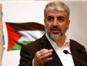 Hamas Eski Lideri Halid Meşal Lübnan Beyrut’ta Konuştu