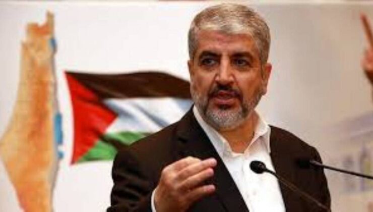 Hamas Eski Lideri Halid Meşal Lübnan Beyrut’ta Konuştu