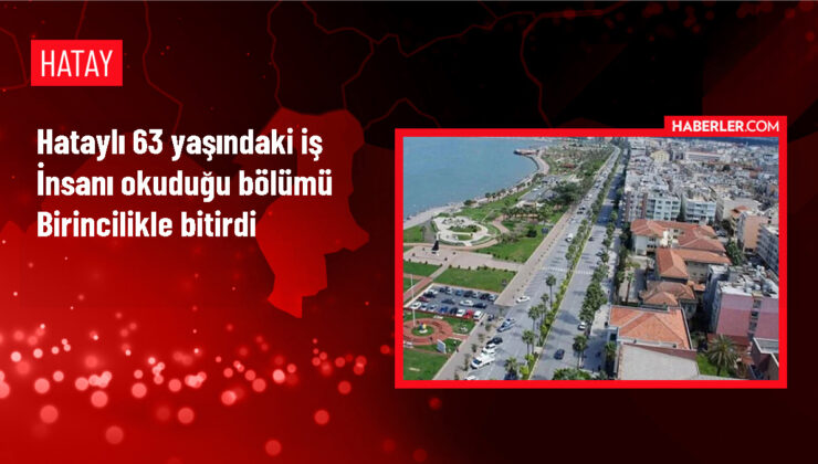 Hatay’da 63 Yaşındaki İsmail Güzelmansur, 8 Diplomasıyla Birincilikle Mezun Oldu