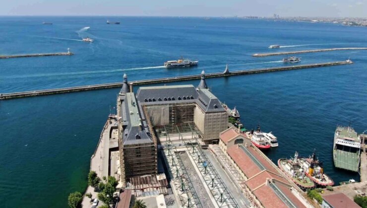 Haydarpaşa Garı’nın Onarım Çalışmaları Devam Ediyor