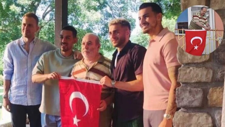 Herkes Bu Fotoğrafı Konuşuyor! Bizim Çocuklar “Bayrak Asan Dayı” ile Buluştu