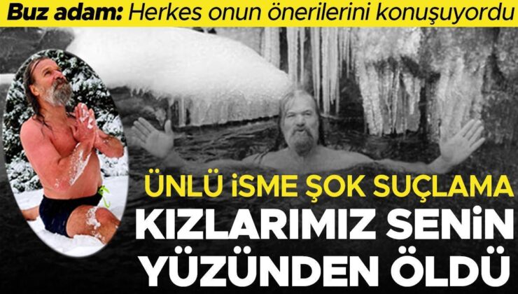 Herkes Onun Sağlıklı Hayat Tekliflerini Konuşuyordu… Buz Adam Lakaplı Yaşam Koçuna Şok Suçlama: Kızlarımız Senin Yüzünden Öldü