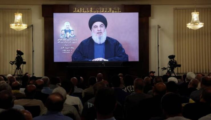 Hizbullah Lideri Nasrallah: İsrail’e Topraklarını Kullandırırsa Kıbrıs Hedef Haline Gelecek