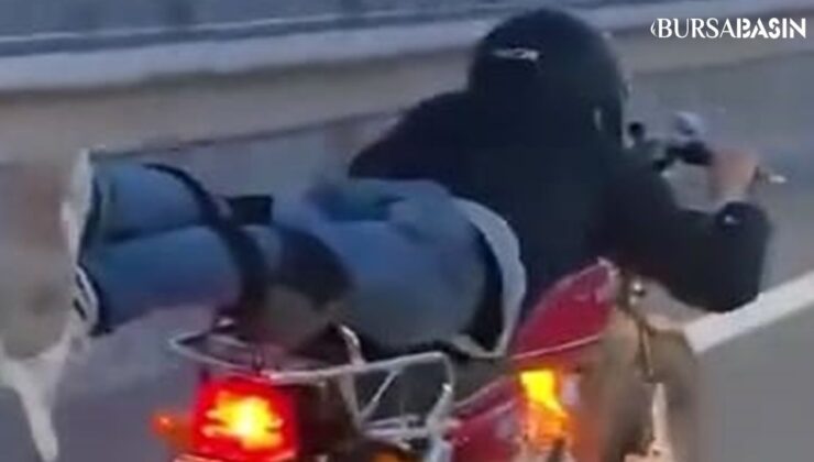 İnegöl’de Tehlikeli Motosiklet Sürüşü