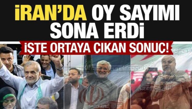 İran’da Oy Sayımı Tamamlandı! İşte Ortaya Çıkan Sonuç