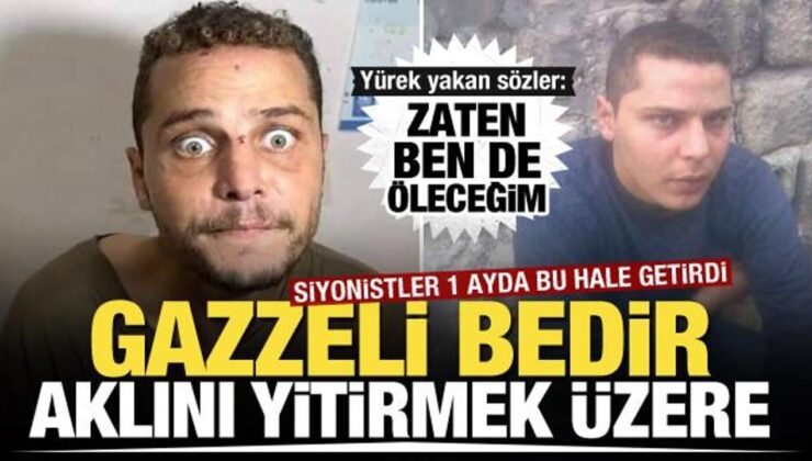 İşgalci İsrail’in Azabı Gazzeli Bedir’in Gözlerine Yansıdı: Zati Ben de Öleceğim