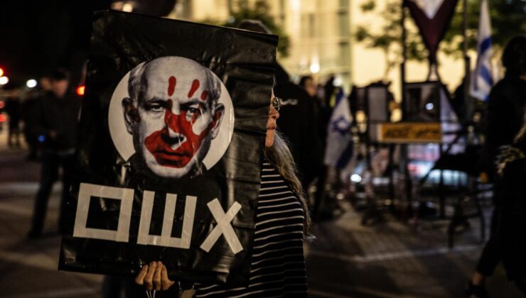 İsrail’de Hükümetin İstifası Talepli Protesto ve Aksiyonlar Sürüyor