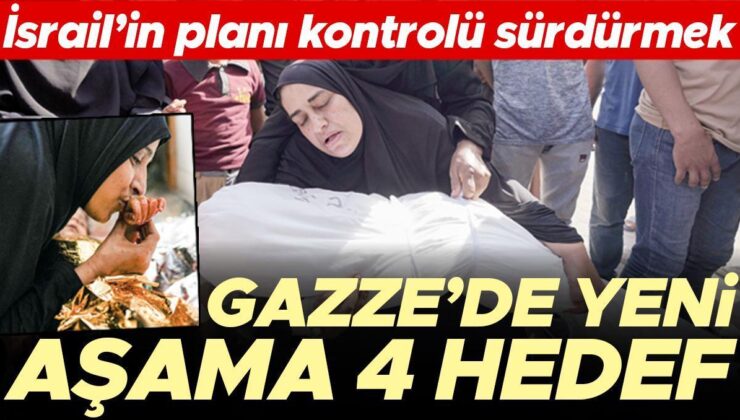 İsrail’in Planı Denetimi Sürdürmek: Gazze’de Yeni Aşama 4 Hedef