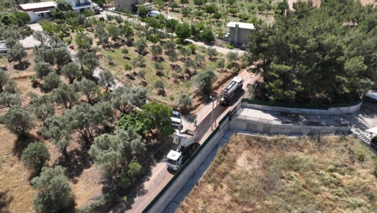 İzmir Büyükşehir Belediyesi Kurban Bayramı’nda Yol Bakım ve Tamirat Çalışmalarına Devam Ediyor