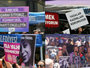 İzmir’de Kadın Cinayetleri Protesto Edildi: Erkeklerden Katil Yaratan Karanlık Bütün Ülkeyi Sardı