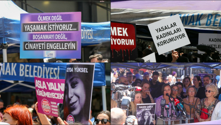 İzmir’de Kadın Cinayetleri Protesto Edildi: Erkeklerden Katil Yaratan Karanlık Bütün Ülkeyi Sardı