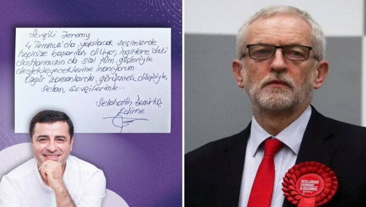 Jeremy Corbyn’den Selahattin Demirtaş’a Teşekkür Mesajı