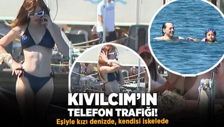 Kaan Tangöze ile Ailesi Bodrum’da! Baba-Kız Deniz Keyfi Yaptı