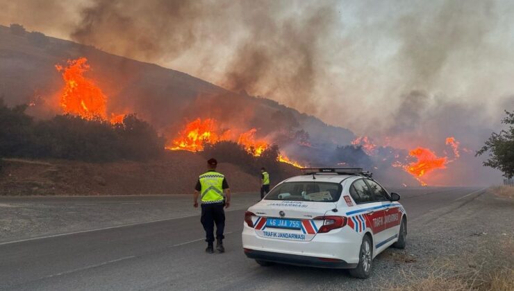 Kahramanmaraş’ta Yangın: 10 Hektar Makilik Alan Zarar Gördü