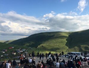 Karadağ’a Atatürk Silueti Yansıdı, Yüzlerce Kişi Akın Etti