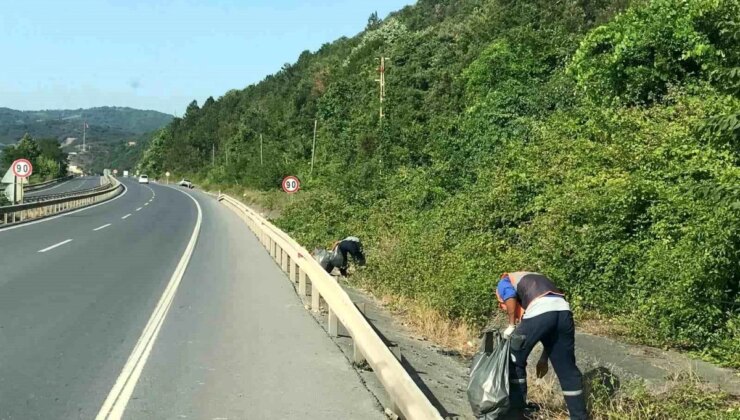 Karadeniz Ereğli’de Göktepe Mevkiinde Temizlik Çalışması Yapıldı