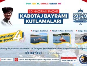 Kartal’da Kabotaj Bayramı Kutlamaları Başlıyor