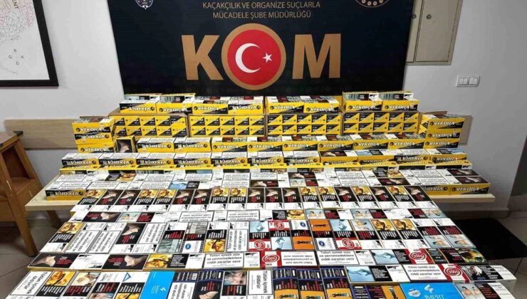 Kastamonu’da 80 Bin 200 Makaron Ele Geçirildi