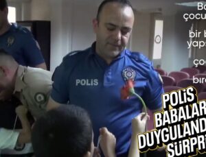 Kırklareli Emniyet Müdürlüğü’nün Babalar Günü Sürprizi Duygulandırdı