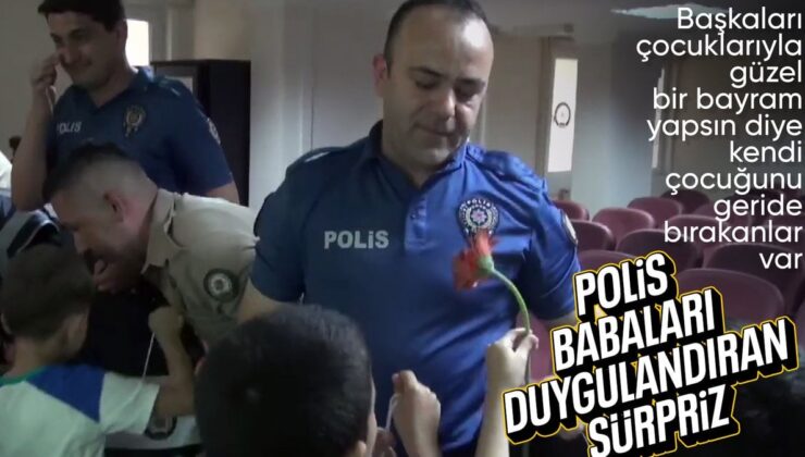 Kırklareli Emniyet Müdürlüğü’nün Babalar Günü Sürprizi Duygulandırdı