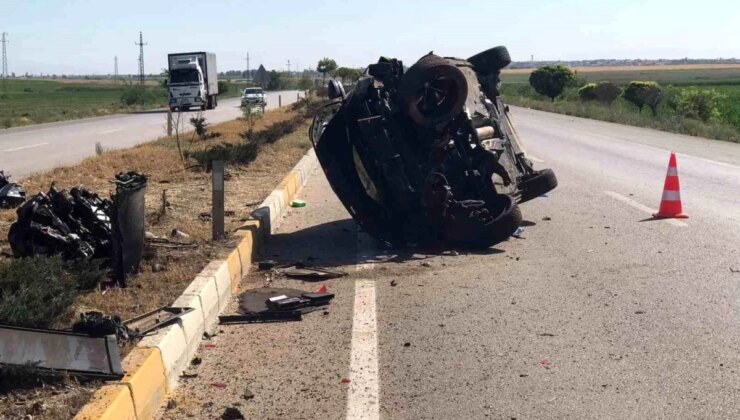 Konya Ereğli’de Cip Kaza Yaptı: 3 Yaralı