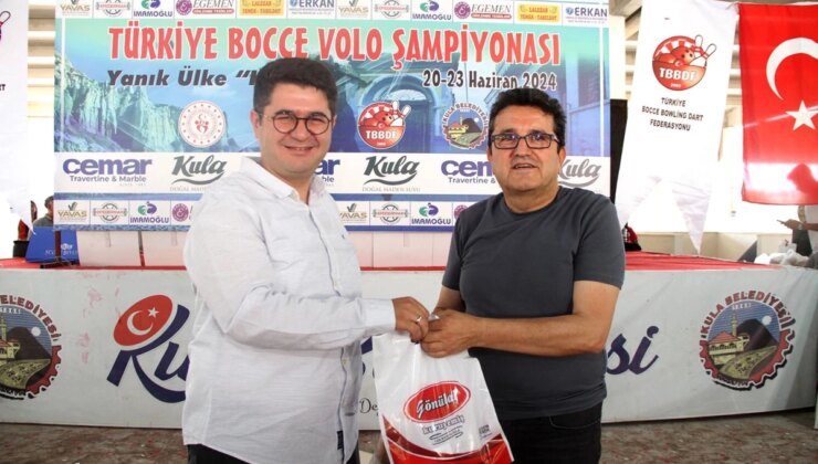 Kula’da Düzenlenen Bocce Volo Türkiye Şampiyonası Sona Erdi