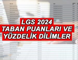 Lgs 2024 Lise Taban Puanları ve Yüzdelik Dilimler || MEB Anadolu Lisesi, Fen Lisesi, İmam Hatip Lisesi ve Meslek Lisesi Taban Puanları, Yüzdelik Dilimler ve Kontenjanları Açıklandı Mı? İşte Geçmiş Yılların Lgs Taban Puanları!