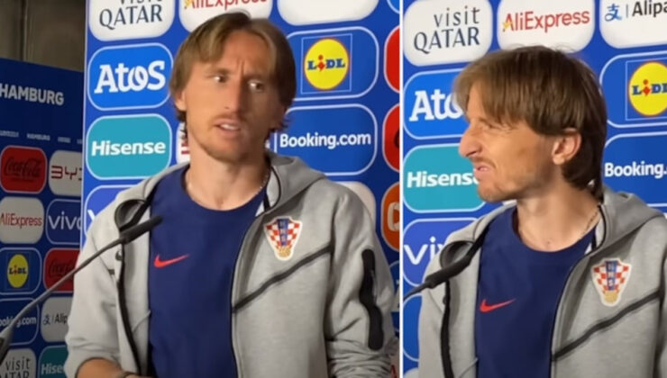 Luka Modric’i Kızdıran Soru: Röportajı Terk Etti