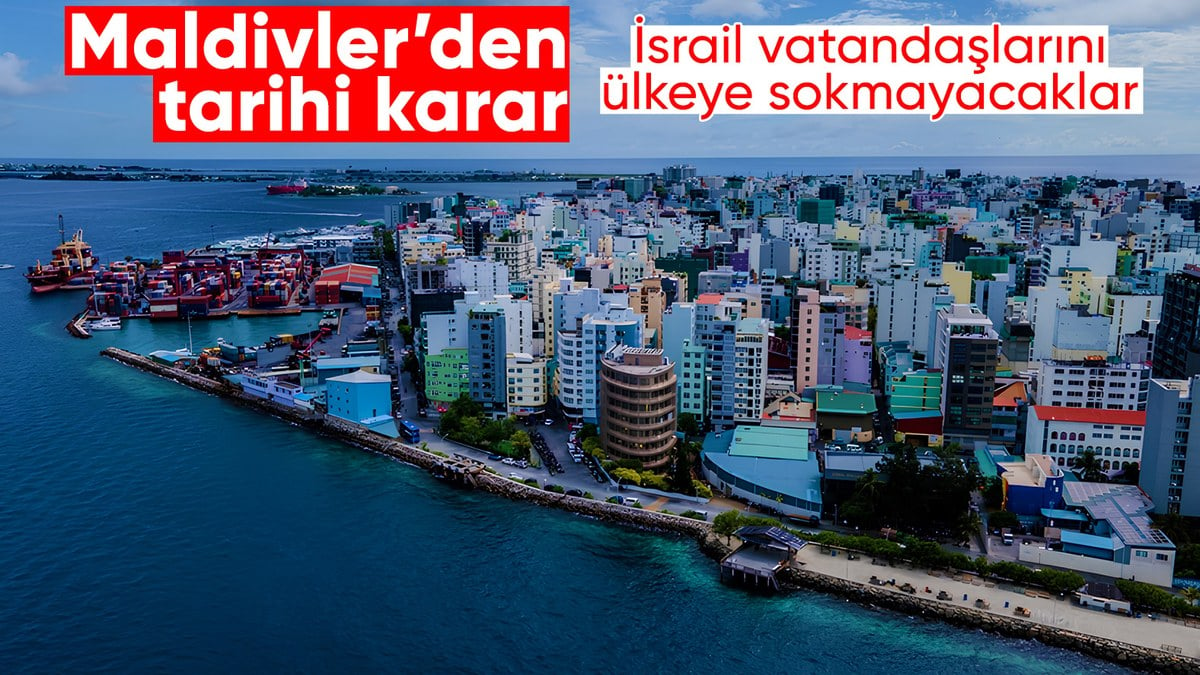 Maldivler, İsrail Vatandaşlarının Ülkeye Girişini Yasaklıyor