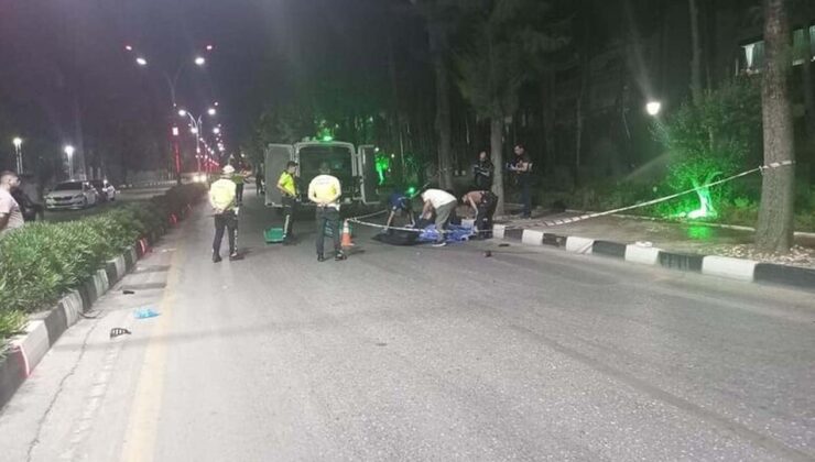 Manisa’da Devrilen Motosiklet Sürücüsü Öldü