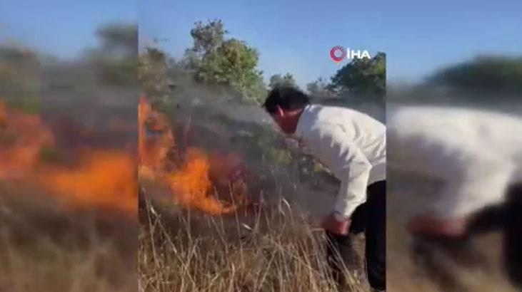 Manisa’daki Yangın Vatandaşların ve Ekiplerin Müdahalesi ile Söndürüldü