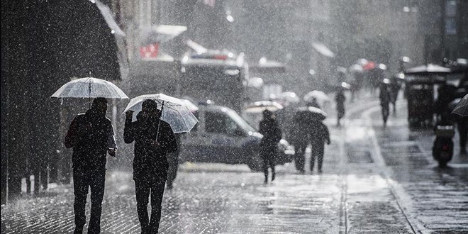 Meteorolojiden İl İl ‘Sağanak Yağış’ Uyarısı