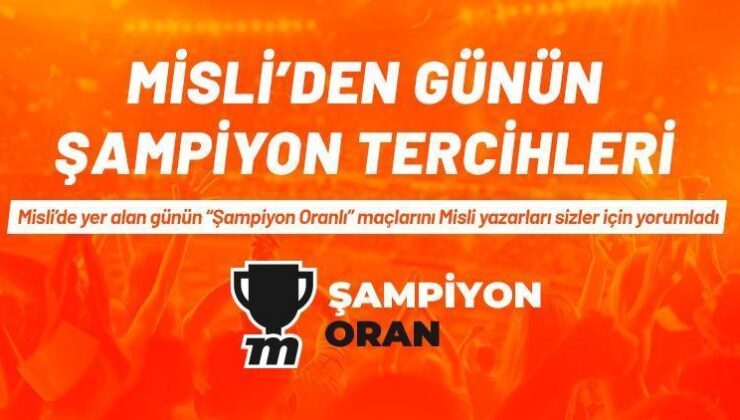 Misli’den Günün Şampiyon İddaa Tercihleri (25 Haziran 2024)