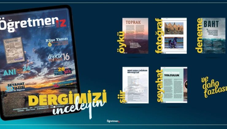 ‘Öğretmeniz’ Mecmuasının 3’üncü Sayısı Yayımlandı