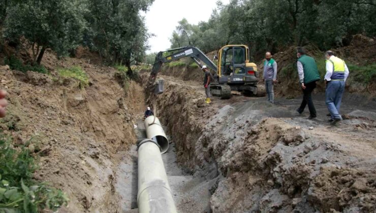 Orhangazi’deki Sulama Projesinde Boru Patlamaları Çiftçiyi Susuz Bıraktı