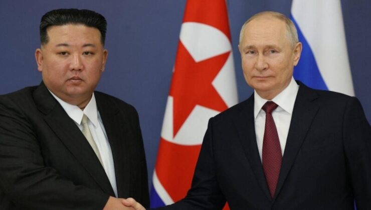 Putin ile Kuzey Kore Lideri Kim, Pyongyang’da Görüştü