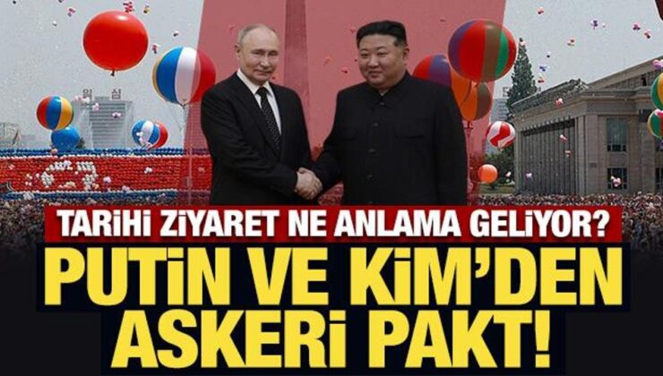 Putin ve Kim’den Askeri Pakt! Tarihi Ziyaret Ne Manaya Geliyor?