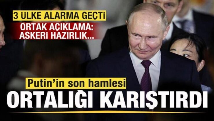 Putin’in Son Hamlesi Ortalığı Karıştırdı! Güney Kore, ABD ve Japonya Alarma Geçti!