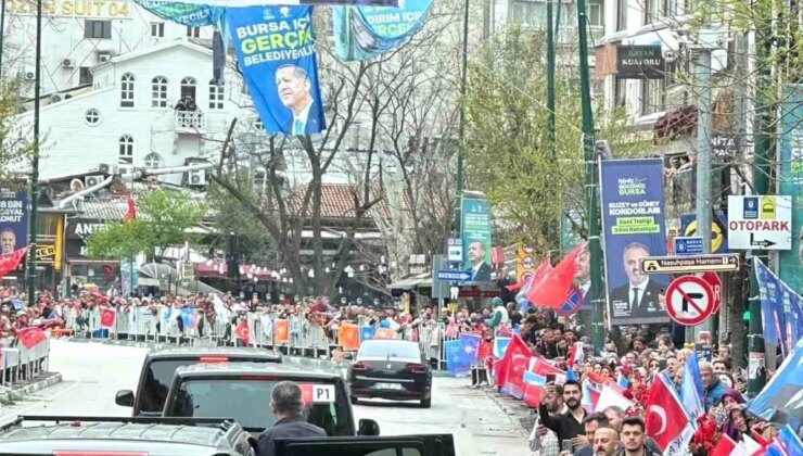 Recep Tayyip Erdoğan’a Bursa Morali