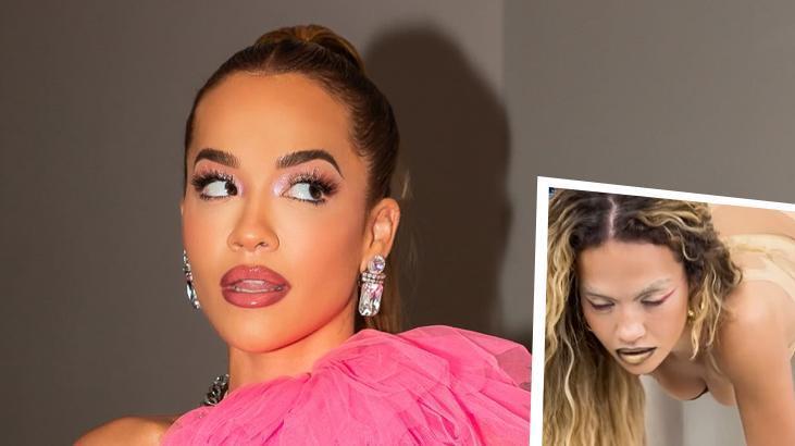 Rita Ora Çamaşır Makinesine Girdi! Ünlü Müzikçinin Pozları Tartışma Konusu Oldu