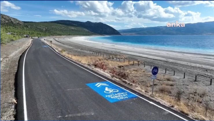 Salda Gölü Etrafında Yeni Yol Yapılmadı, Mevcut Yol Güzelleştirildi