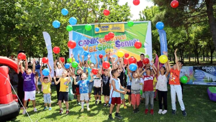 Samsun’da Yaz Spor Şenliği Çocukları Eğlendirdi