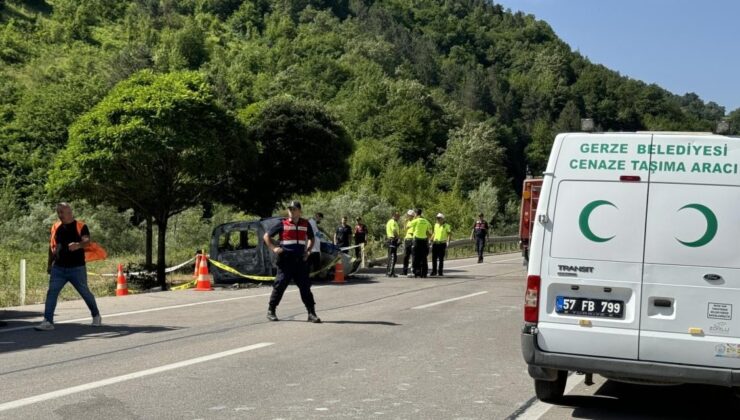 Sinop’ta Araç Devrildi! Yaralılar Var