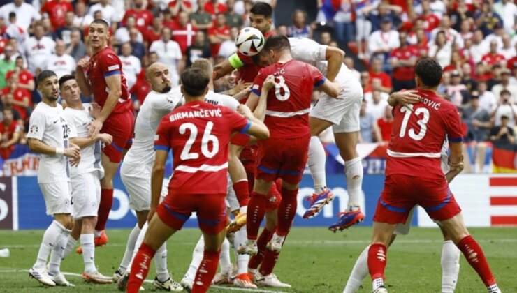 Son Saniyede Gelen Hayat Öpücüğü! Slovenya ve Sırbistan 1-1 Berabere Kaldı